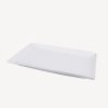 Fuente porcelana blanca 34x22 cm