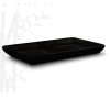 Bandeja sushi porcelana negra lisa 20x11 cm