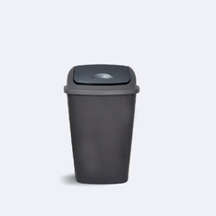 Recipiente plástico de residuos tapa vaivén Colombraro x 25 L -verde o negro- - comprar online