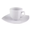 Taza de cafe con plato Cuadrada Tsuji - comprar online