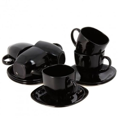 Taza de té con plato Carine Arcoroc x 6 uni - comprar online