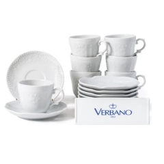 Taza de té con plato Mozart Verbano x 6 uni en internet