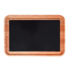 Tabla de madera con chapa 20x35 cm - comprar online