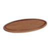 Tabla oval de madera 20x50 cm - comprar online