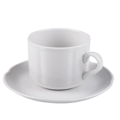 Taza de café con leche con plato Provenza Verbano x 6 uni en internet
