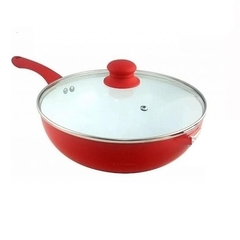 Wok de cerámica con tapa de vidrio Cool Bazar x 30 cm en internet