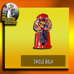 CHICLE BOLA - SABOR Y AROMA A CHICLE DE MAQUINA