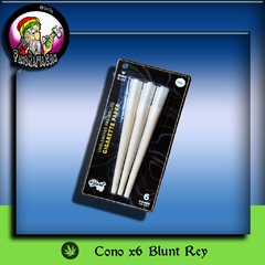 CONO SEDA PRE ENROLLADA BLUNT REY BLISTER X 6