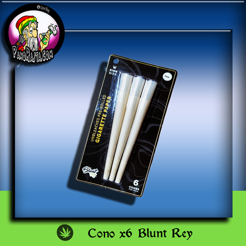 CONO SEDA PRE ENROLLADA BLUNT REY BLISTER X 6