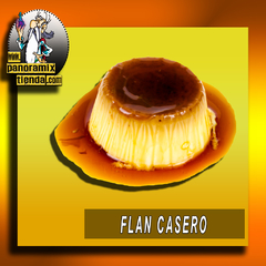 FLAN CASERO - DELICIOSO SABOR Y AROMA A FLAN CASERO