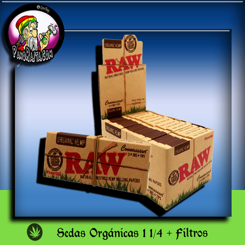 SEDAS RAW ORGANIC CONNOISSEUR 1 1/4 + TIPS