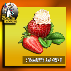 STRAWBERRY AND CREAM - DULCE Y DELICIOSO POSTRE DE FRUTILLAS CON CREMA
