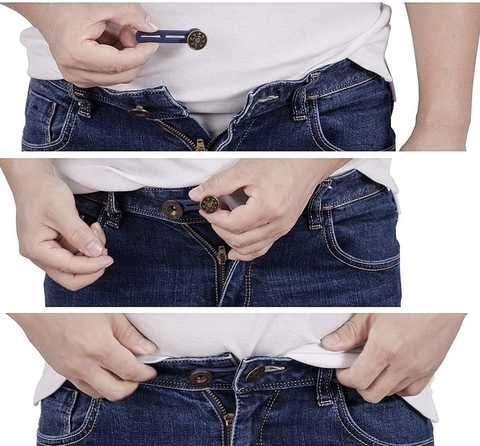 Boton Extensor de Pantalon Doble