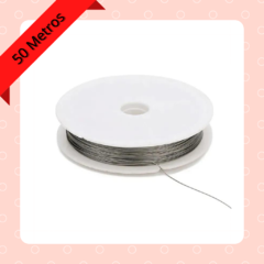 1 Rolo de Fio de Aço Inox (62 Metros)