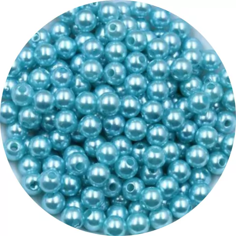 Pérola - AZUL BEBÊ - 6MM
