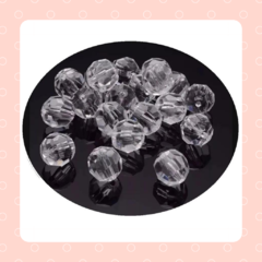 CONTA FACETADA ACRÍLICO (8mm) - comprar online