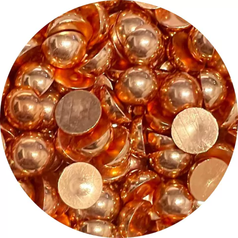 MEIA PÉROLA 10MM ROSE GOLD