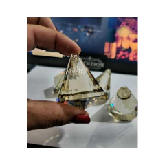 PIÃO DE CRISTAL K9 LAPIDADA 50MM HONEY na internet