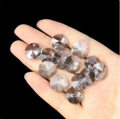 CRISTAL CASTANHA 14mm SATIN - 50 PEÇAS
