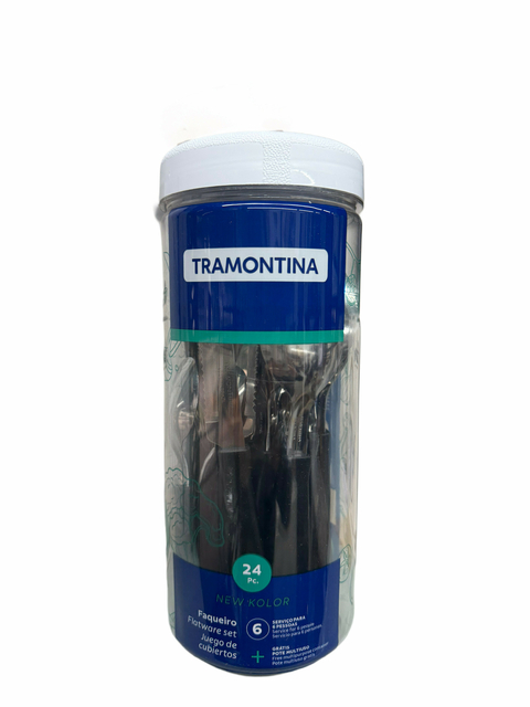 CUBIERTOS TRAMONTINA NEW KOLOR 25PZAS