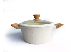 CACEROLA DE INDUCCIÓN ANTIADHERENTE 18 CM GRANITO CAROL