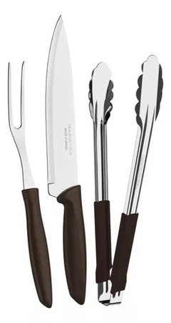 SET ASADO X 3 TRAMONTINA CHURRASCO