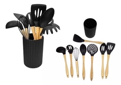 SET UTENSILLOS DE COCINA SILICONA X9 CAROL