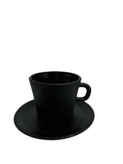 TAZA DE CAFE VIDRIO X4 MATE