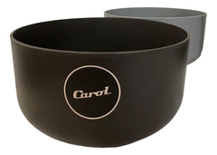 BOWL CAROL LINEA HOME NEGRO MATE 20CM