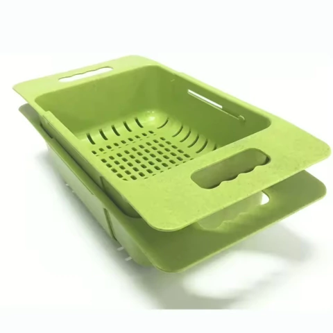 CANASTA CON EXTENSION FRUTAS O VERDURAS ESCURRIDOR