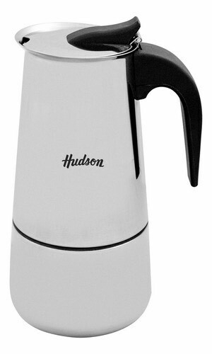 CAFETERA ITALIANA 9 TAZAS 450L HUDSON ACERO INOXIDABLE