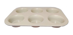 MOLDE CUPCAKES X6 ANTIADHERENTE - comprar online