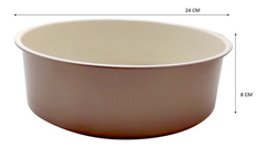 MOLDE PARA TORTA CERAMICA 24 CM - comprar online