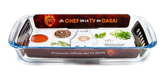 ASADERA FUENTE RECTANGULAR 34X20X5CM HORNO - comprar online