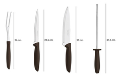 KIT PARA ASADO CHURRASCO 4 PIEZAS - comprar online