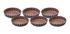 SET X6 MINI TARTERAS TEFLÓN