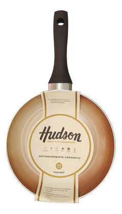 SARTÉN 24 CM ALUMINIO 2MM ANTIADHERENTE CERAMICA HUDSON
