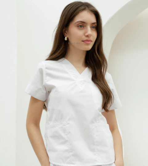 Chaqueta delfi blanca lisa arciel - comprar online