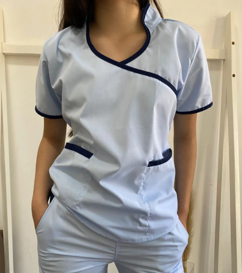 Ambo Valen renovado celeste con azul arciel - comprar online