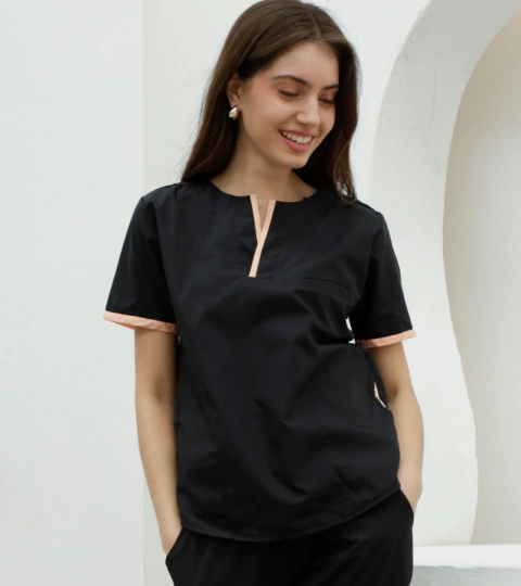 Ambo Pili negro & salmón - comprar online