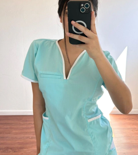 Ambo Anto arciel verde agua con blanco - comprar online