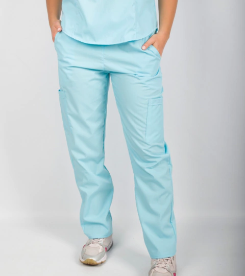 Pantalón Aqua liso cargo arciel - comprar online