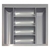 Divisiones grandes 54-50cm Hafele