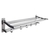 Estante con perchas y barral - comprar online