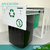 Porta residuos doble 23+9Lts Eurotecno - CAB