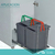 Porta residuos doble 15+15Lts Fark - comprar online