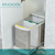 Porta residuos doble 12+12Lts Inox Starax - CAB