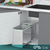 Porta residuos simple p/puerta 24Lts - tienda online