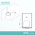 Porta residuos simple p/puerta 10Lts Starax - comprar online