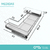 Extraible bajo bacha con cierre suave Eurohard - comprar online
